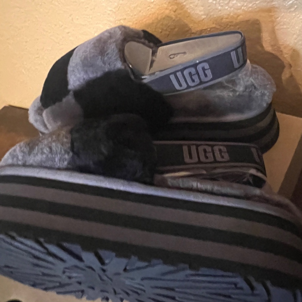 Brand New UGG Disco Checker Slide - Picture 4 of 7